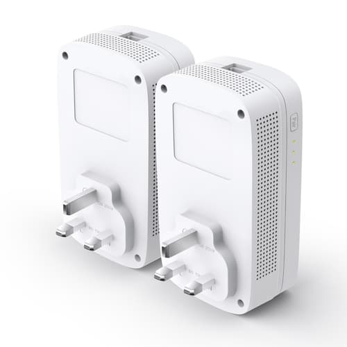 TP-Link TL-PA8010P KIT - V2 - Starter Kit - bridge - GigE, HomePlug AV (HPAV), HomePlug AV (HPAV) 2.0, IEEE 1901 - wall-pluggable (pack of 2) — view 3