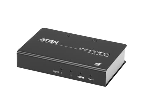 ATEN VanCryst VS182B - Video/audio splitter - 2 x HDMI - desktop - for VanCryst VS182B, VS184B