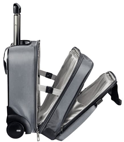CARRY-ON TROLLEY SMART TRVLR SILVER — view 5