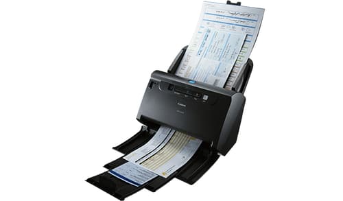 Canon imageFORMULA DR-C230 - Document scanner - CMOS / CIS - Duplex - Legal - 600 dpi x 600 dpi - up to 30 ppm (mono) / up to 30 ppm (colour) - ADF (60 sheets) - up to 3500 scans per day - USB 2.0 — view 3
