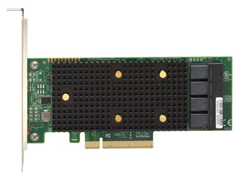 Lenovo ThinkSystem 430-16i - Storage controller - 16 Channel - SATA / SAS 12Gb/s - low profile - PCIe 3.0 x8 - for ThinkAgile MX3330-F Appliance, MX3330-H Appliance, MX3331-F Certified Node
