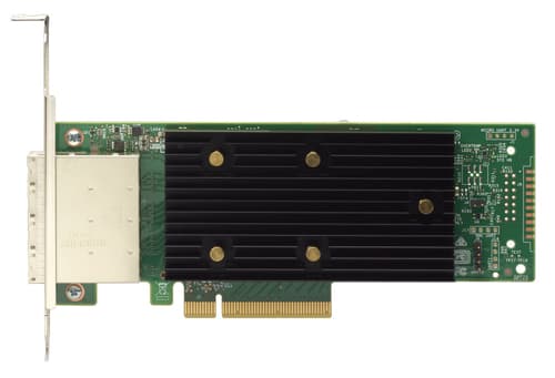 Lenovo ThinkSystem 430-16e - Storage controller - 16 Channel - SATA / SAS 12Gb/s - low profile - PCIe 3.0 x8 - for ThinkSystem SR250, SR590, SR645, SR650 V2, SR665, SR850 V2, SR860, SR950, ST250, ST650 V2