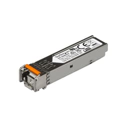 StarTech.com MSA Uncoded SFP Module, 1000BASE-BX, 1 Gigabit Ethernet Bi-Directional (BiDi) Fiber Single Strand SFP Transceiver (SMF), LC 10km , Mini GBIC Transceiver SFP Module, Downstream - Lifetime Warranty (SFP1000BXDST) - SFP (mini-GBIC) transceiver module - 1GbE - 1000Base-BX - LC single-mode - up to 10 km - 1310 (RX) / 1490 (TX) nm