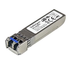 StarTech.com MSA Uncoded Compatible SFP+ Module, 10GBASE-ZR, 10GbE Single Mode (SMF) Fiber Optic Transceiver, 10GE Gigabit Ethernet SFP+, LC Connector, 80km, 1550nm, DDM, Mini GBIC Module - Lifetime Warranty (SFP10GBZRST) - SFP+ transceiver module - 10GbE - 10GBase-ZR - LC single-mode - up to 80 km - 1550 nm