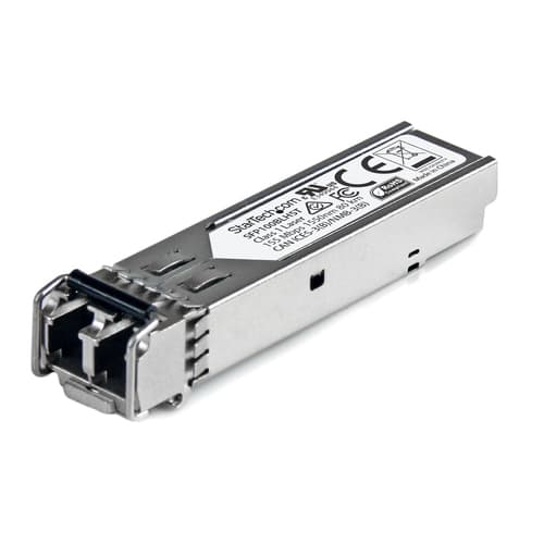 StarTech.com MSA Uncoded Compatible SFP Module, 100BASE-LH, 100MbE Single Mode (SMF) Fiber Optic Transceiver, 100Mb Ethernet SFP, LC Connector, 80km, 1550nm, DDM, Mini GBIC Module, 100Mbps - Lifetime Warranty (SFP100BLHST) - SFP (mini-GBIC) transceiver module - 100Mb LAN - 100Base-LH - LC single-mode - up to 80 km - 1550 nm