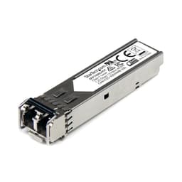 StarTech.com MSA Uncoded Compatible SFP Module, 1000BASE-LH, 1GbE Single Mode (SMF) Fiber Optic Transceiver, 1GE Gigabit Ethernet SFP, LC Connector, 40km, 1310nm, DDM, Mini GBIC Module - Lifetime Warranty (SFP1000LHST) - SFP (mini-GBIC) transceiver module - 1GbE - 1000Base-LH - LC single-mode - up to 40 km - 1310 nm