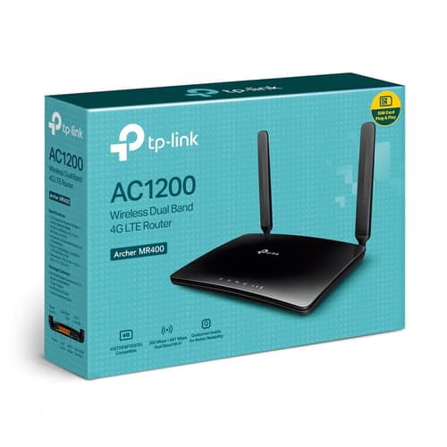 TP-Link Archer MR400 v3 - Wireless router - WWAN - Wi-Fi 5 - Dual Band — view 5