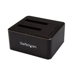 StarTech.com Dual-Bay USB 3.0 to SATA Hard Drive Docking Station, USB Hard Drive Dock, External 2.53.5 SATA IIIIII, SSDHDD Docking Station, Hot-Swap Hard Drive Bays - Top-Loading - HDD docking station - bays: 2 - 2.5", 3.5" - SATA 6Gb/s - USB 3.0 - black - for P/N: SVA12M5NA