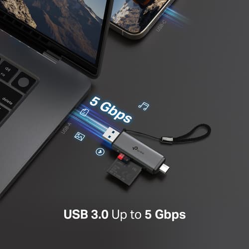 USB3.0 Type-C & Type-A to SD & microSD — view 5