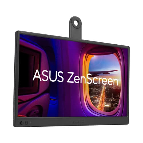ASUS ZenScreen MB169CK - LED monitor - 16" (15.6" viewable) - portable - 1920 x 1080 Full HD (1080p) @ 60 Hz - IPS - 250 cd/m� - 1000:1 - 5 ms - Mini HDMI, 2xUSB-C - black — view 10