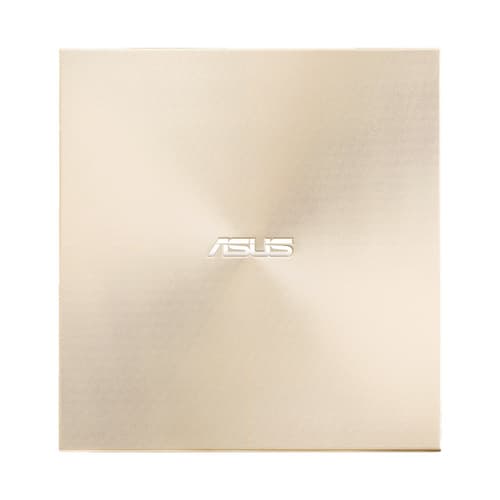 ASUS ZenDrive U9M SDRW-08U9M-U - Disk drive - DVD�RW (�R DL) - 8x/8x - USB 2.0 - external - gold — view 3