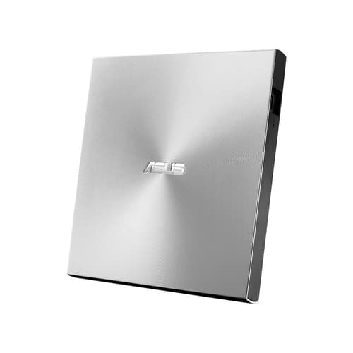 ASUS ZenDrive U9M SDRW-08U9M-U - Disk drive - DVD�RW (�R DL) - 8x/8x - USB 2.0 - external - silver - for 15, ROG Strix G15, ROG Zephyrus Duo 15, ROG Zephyrus G14, TUF505, ZenBook 13 — view 4