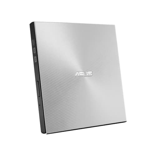 ASUS ZenDrive U9M SDRW-08U9M-U - Disk drive - DVD�RW (�R DL) - 8x/8x - USB 2.0 - external - silver - for 15, ROG Strix G15, ROG Zephyrus Duo 15, ROG Zephyrus G14, TUF505, ZenBook 13 — view 5