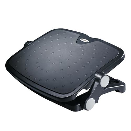 StarTech.com Under Desk Foot Rest - 18in x 14in - Adjustable Height and Angle - Foot Stool - Footrest for Desk - Office Foot Rest (FTRST1) - Footrest - black - for P/N: ARMSTS, ARMSTSCP1, ARMSTSCP2, ARMSTSL, ARMSTSLG