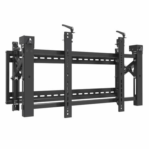 StarTech.com Video Wall Mount - For 45" to 70" Displays - Pop-Out - Micro-Adjustment - Steel - VESA Wall Mount - TV Video Wall System (VIDWALLMNT) - Bracket - for video wall - aluminium, steel - black - screen size: 45"-70" - wall-mountable - for P/N: HDMIPLATE, ST121SHD50, ST12MHDLAN, ST12MHDLAN4K, ST12MHDLAN4R, ST12MHDLANRX