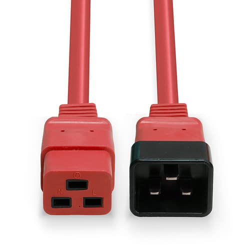 2M EXTCABLE IEC C19 TO IEC C20RED — view 5