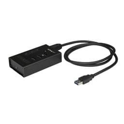 StarTech.com 4 Port USB 3.0 Hub, USB Type-A to 1x USB-C & 3x USB-A, Commercial Metal USB Hub, SuperSpeed 5Gbps USB 3.1/3.2 Gen 1, Self Powered, BC 1.2 Fast Charge/Sync, Mountable/Rugged - Windows/macOS/Linux (HB30A3A1CST) - Hub - 3 x SuperSpeed USB 3.0 + 1 x USB-C - desktop - for P/N: SVA12M2NEUA, SVA12M5NA
