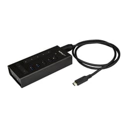 StarTech.com 7 Port USB C Hub, USB Type-C to 2x USB-C/5x USB-A, Moutable Metal Hub, USB 3.0, SuperSpeed 5Gbps USB 3.1/USB 3.2 Gen 1, Self Powered, BC 1.2 Fast Charge, 5 x USB-A, 2 x USB-C - Windows/macOS/Linux (HB30C5A2CST) - Hub - 5 x SuperSpeed USB 3.0 + 2 x USB-C - desktop - for P/N: SVA12M5NA