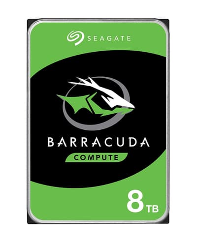 Seagate Barracuda ST8000DM004 - Hard drive - 8 TB - internal - 3.5" - SATA 6Gb/s - buffer: 256 MB