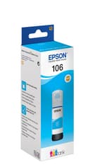 Epson Ink Cartridges, 106, Ink Bottle, 1 x 70.0 ml Cyan thumbnail 2