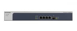 NETGEAR XS505M - Switch - unmanaged - 4 x 10 Gigabit Ethernet + 1 x 10 Gigabit SFP+ - desktop, rack-mountable