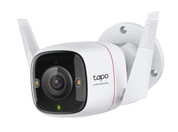 Tapo C325WB V1 - Network surveillance camera - bullet - outdoor - dustproof / weatherproof - colour (Day&Night) - 4 MP - 2688 x 1520 - 2K - fixed focal - audio - wireless - Wi-Fi - 2.4GHz radio - H.264 - DC 9 V