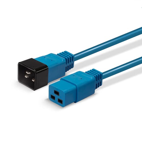 3M EXTCABLE IEC C19 TO IEC C20BLUE — view 6