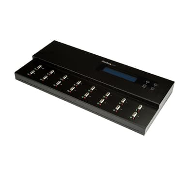 StarTech.com Standalone USB Duplicator - USB Duplicator and Eraser - USB 3.0, 2.0, 1.1 - 1:15 USB Flashdrive - USB Thumb Drive (USBDUPE115) - USB drive duplicator - 15 bays - TAA Compliant