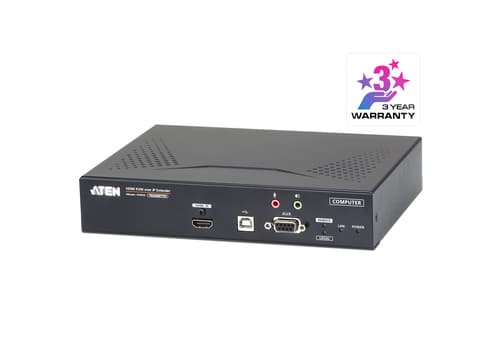 ALTUSEN KE8950T 4K HDMI Single Display KVM over IP - KVM / audio / serial / USB extender - transmitter - USB - for P/N: CS1144DP4UN