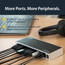StarTech.com USB 3.0 Docking Station, Dual Monitor Laptop Docking Station with HDMI & DVI/VGA Video, 6-port USB 3.1 Gen 1 5Gbps Hub, GbE, Audio, Universal USB Type-A Dock, Windows & Mac - Dual Display Dock (DK30ADD) - Docking station - USB - DVI, HDMI - 1GbE - for P/N: DK30A2DH, SVA20N2NEUA thumbnail 12