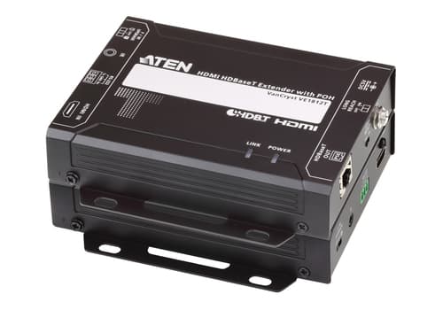 ATEN VE1812 HDMI HDBaseT Extender with POH - Video/audio/infrared extender - HDBaseT - up to 150 m - for ATEN VM5404HA, VM5808HA, VanCryst VM1600A, VM3200, VM5404H, VM6809H, VS184B