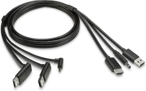 HP Z VR Backpack HTC Vive Combo - Video / audio / data / power cable - power DC jack, HDMI, USB Type A to power DC jack, HDMI, USB Type A - 1 m - for Workstation Z VR Backpack G1