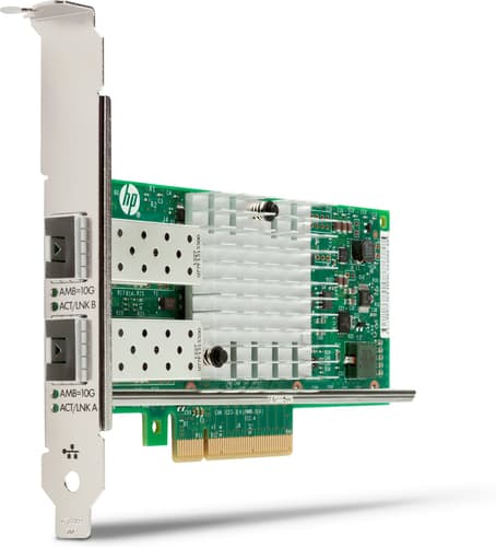 Intel X710-DA2 - Network adapter - PCIe 3.0 x8 - 10 Gigabit SFP+ x 2 - for Workstation Z2 G4, Z2 G5, Z4 G4, Z6 G4, Z8 G4