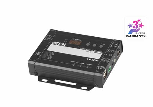 ATEN VanCryst VE8900R HDMI over IP Receiver - Video/audio extender - receiver - HDMI - up to 100 m - for VanCryst VM1600A, VM3200