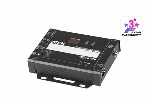 ATEN VE8950T 4K HDMI over IP Transmitter - Video/audio extender - transmitter - up to 100 m - for VanCryst VM1600A, VM3200 — view 1