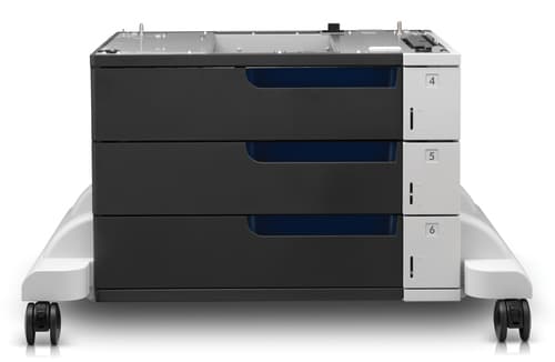 HP CLJ 3X500-SHEET PAPER FEEDER AND — view 1