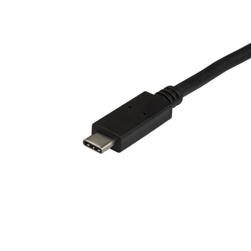 StarTech.com USB to USB C Cable - 1.6 ft / 0.5m - M/M - USB 3.1 (10Gbps) - USB-C to USB 3.1 - USB Type C to Type A Cable (USB31AC50CM) - USB cable - USB Type A (M) to 24 pin USB-C (M) - USB 3.1 Gen 2 - 50 cm - for P/N: 4SD4FCRU31C, HBS304A24A, M2E1BMU31C, M2E1BRU31C, PEXUSB311AC3, SDOCK4U313