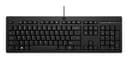HP 125 - Keyboard - full size - USB - UK - black (pack of 12) thumbnail 1