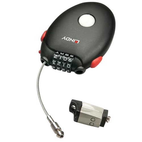 TRAVEL SECURITY CABLE COMB0 LOCK — view 3