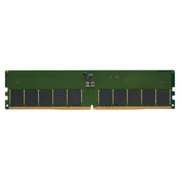 Kingston - DDR5 - module - 32 GB - DIMM 288-pin - 5600 MT/s / PC5-44800 - CL46 - 1.1 V - unbuffered - ECC
