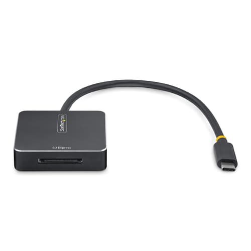 StarTech.com USB-C SD Express Card Reader, USB 10Gbps, Portable Memory Card Reader, USB Type-C to Secure Digital 7.1 Adapter, Works with Any Operating System — view 5