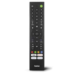 Hama Universal TV Remote Control for Sony, IR, Teachable, 4 App Buttons, Black