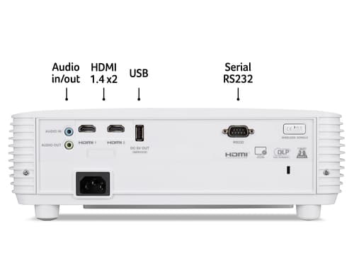 Acer P1557Ki - DLP projector - portable - 3D - 4500 lumens - Full HD (1920 x 1080) - 16:9 - 1080p - Wi-Fi / Miracast — view 7