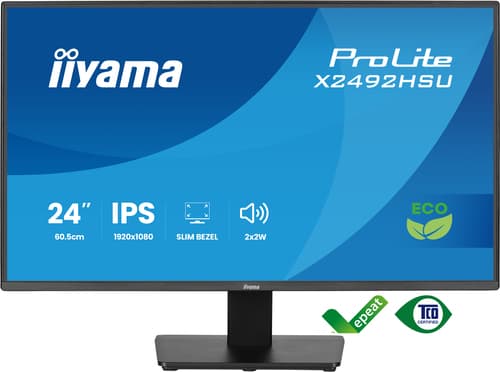 iiyama X2492HSU-B1 24" Eco IPS LCD 120H — view 3