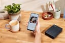 Canon SELPHY QX20 - Printer - colour - dye sublimation - 72 x 85 mm up to 0.66 min/page (colour) - capacity: 10 sheets - Wi-Fi(g) - dark grey thumbnail 38