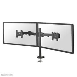 Neomounts FPMA-D960DG - Mounting kit - full-motion - for 2 LCD displays - black - screen size: 10"-27" - grommet, desk-mountable