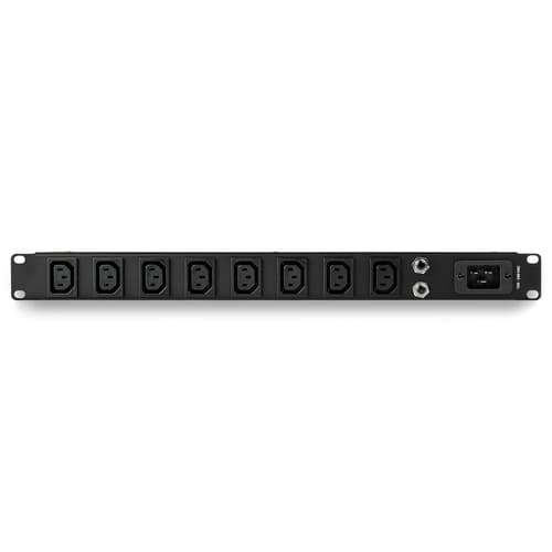 StarTech.com 8-Port Rack-Mount PDU with C13 Outlets - 16 A - 10 ft. Power Cord (BS 1363) - 1U - Power distribution unit (rack-mountable) - AC 110-240 V - 3120 VA - 1-phase - input: IEC 60320 C20 16A - output connectors: 8 (power IEC 60320 C13) - 1U - 19" — view 4