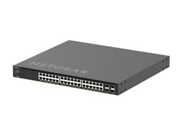 NETGEAR AV Line M4350-36X4V - Switch - L3 - Managed - 36 x 100/1000/2.5G/5G/10GBase-T (PoE++) + 4 x 1/10/25 Gigabit SFP28 - front to back airflow - rack-mountable - PoE++ (280 W)