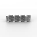 USB PORT KEY PACK OF 4 BLOCKERS WHT thumbnail 2