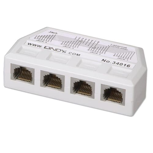 UTP PORT Y ADAPTER 4 PORT FOR VOIC — view 1